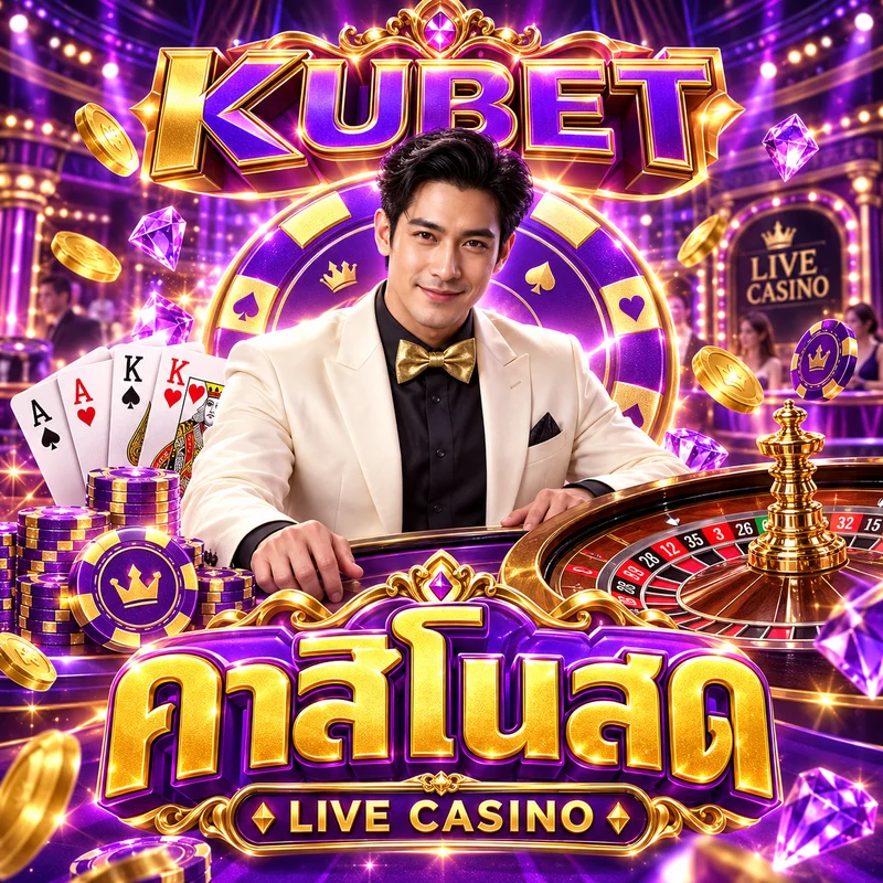 ภาพประกอบคาสิโนสด KUBET พร้อมรูเล็ตและไพ่